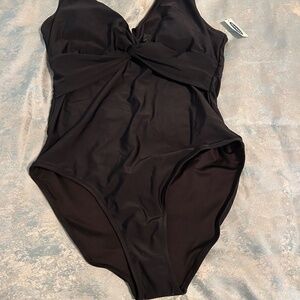 Black swimsuit